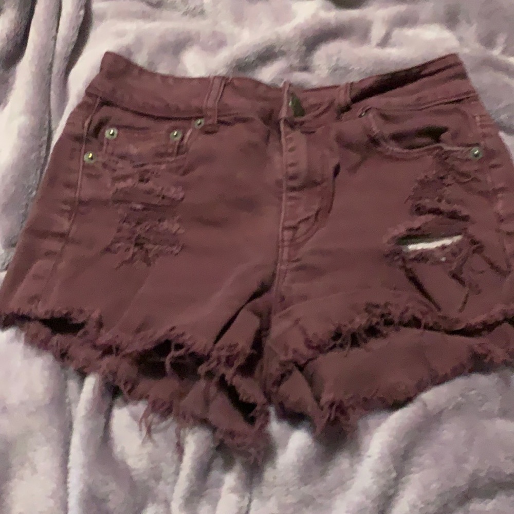 Maroon Shorts